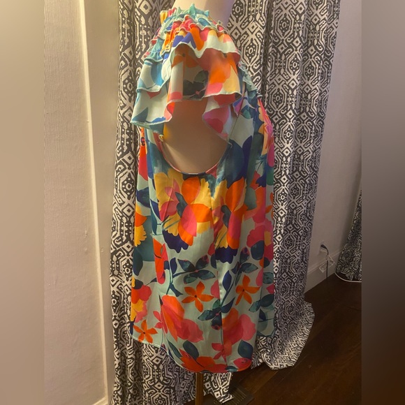 BiBi XL Ruffle Blouse NWOT - Picture 4 of 6